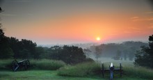 Gettysburg at sunrise. Photo 11017762 © Ronald Callaghan | Dreamstime.com